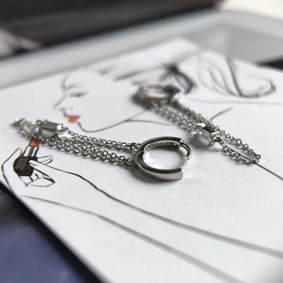 Срібні сережки з фіанітами