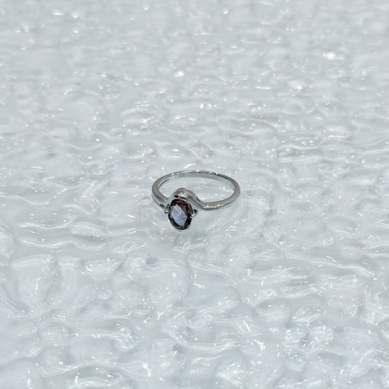 Серебряное кольцо с султанитом 1.167ct