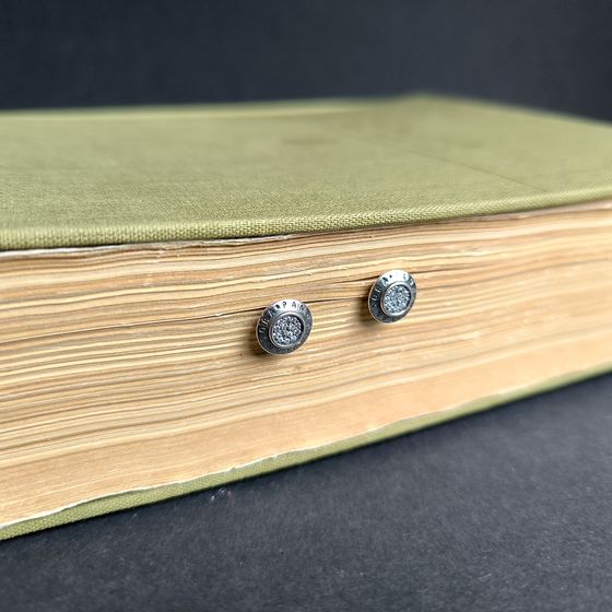 Срібні сережки з фіанітами