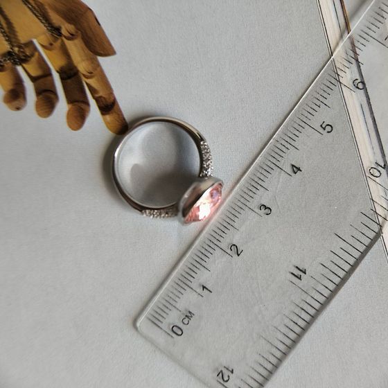 Silver Ring with Fianites