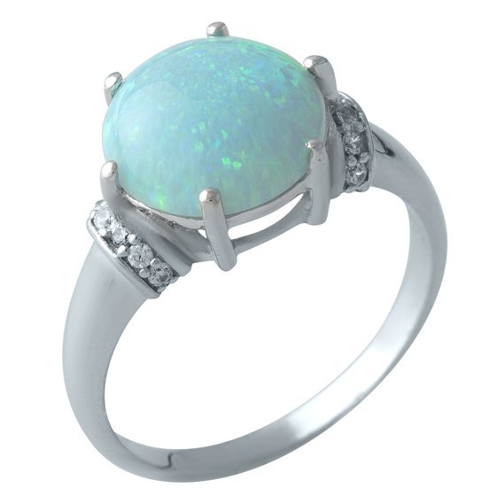 Серебряное кольцо с опалом 2.555ct