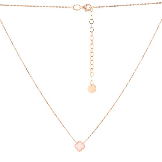 Золоте кольє з емаллю