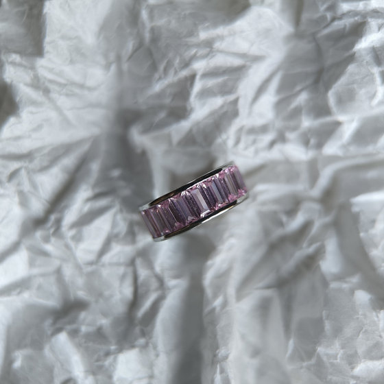Серебряные серьги с фианитами