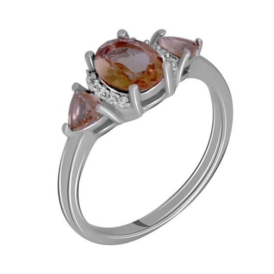 Серебряное кольцо с султанитом 1.597ct