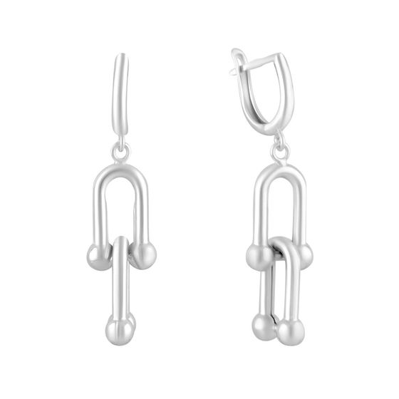 Gold earrings without stones