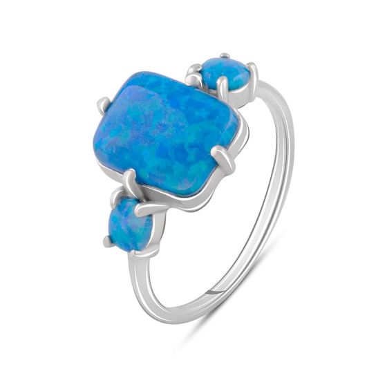 Срібна каблучка з опалом 1.808ct