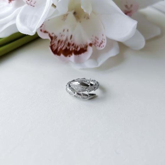 Silver Ring with Fianites