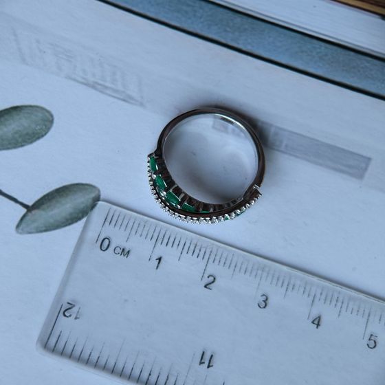 Срібна каблучка з агатом 0.983ct