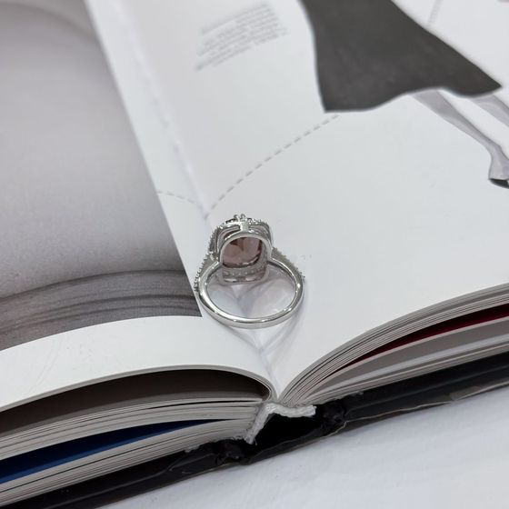 Серебряное кольцо с султанитом 5.503ct