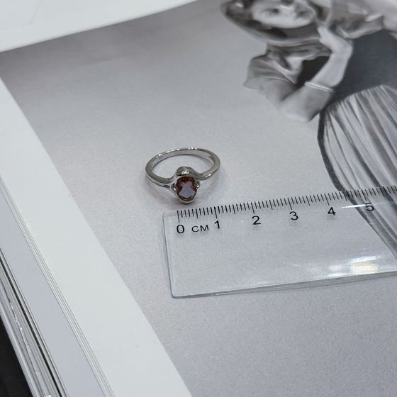 Серебряное кольцо с султанитом 1.167ct