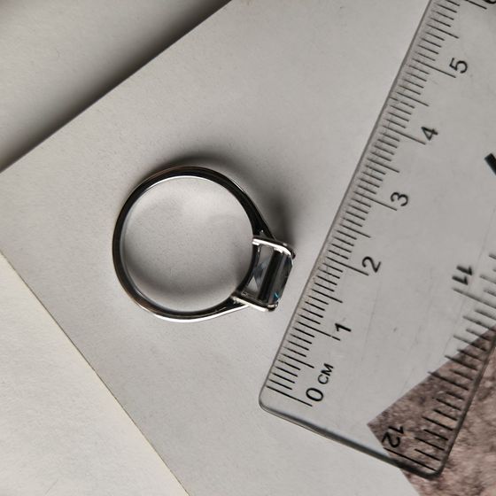 Серебряное кольцо с мистик топазом 1.908ct
