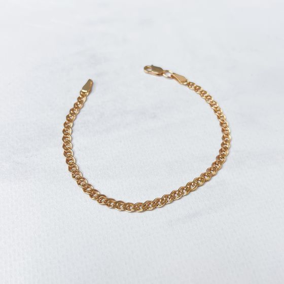 Золотой браслет без камней