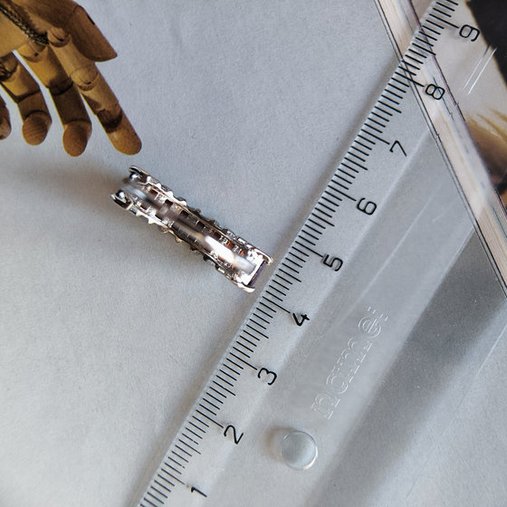 Срібне кільце з гранатом 3,283 карата