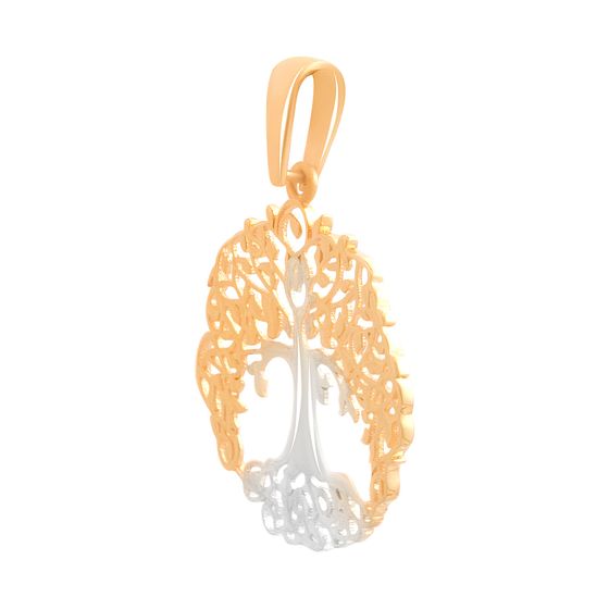 Gold pendant without stones