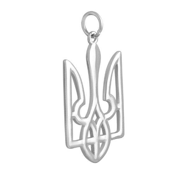 Silver pendant without stones