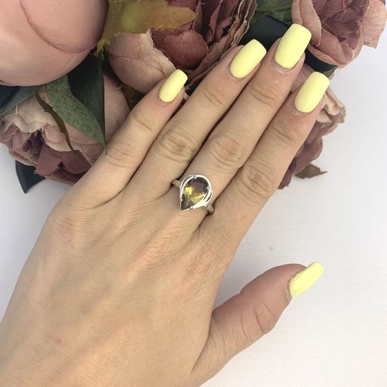 Срібна каблучка з аметрином nano 2.738ct