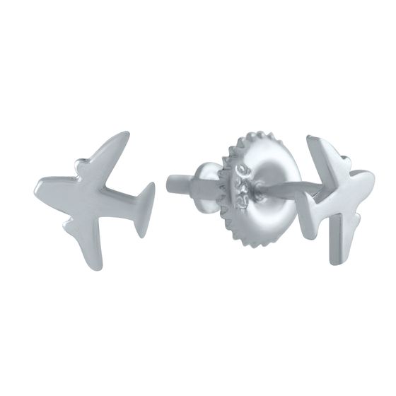 Срібні сережки без каменів