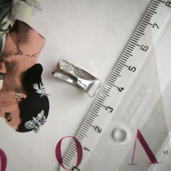 Срібна каблучка з фіанітами 0.36ct