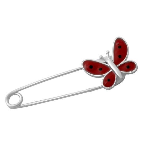 Серебряная подвеска с емаллю