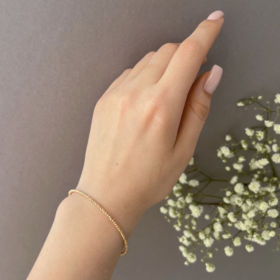 Золотой браслет без камней