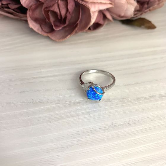 Срібна каблучка з опалом 0.788ct