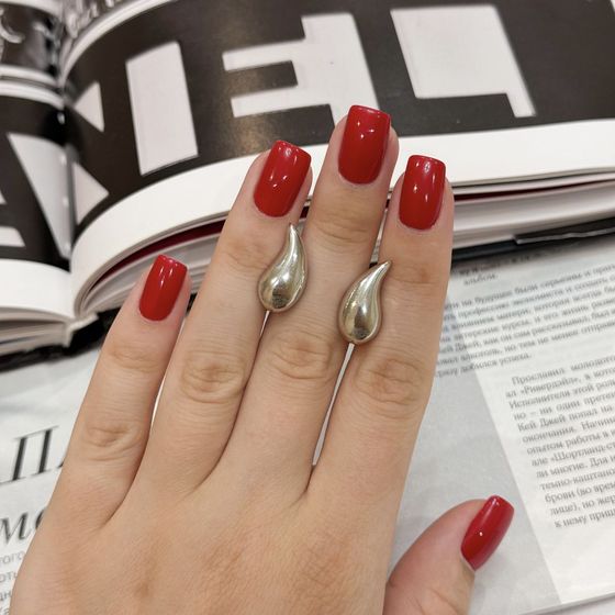 Срібні сережки без каменів