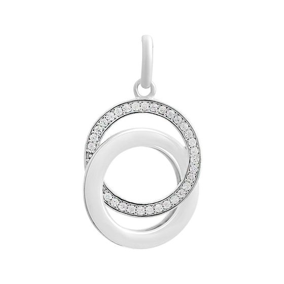 Срібна підвіска з керамікою