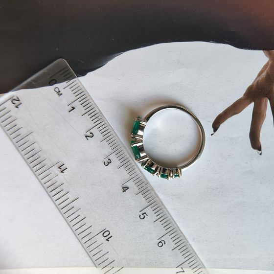 Серебряное кольцо с агатом 2.2ct