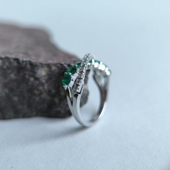 Срібна каблучка з агатом 0.983ct