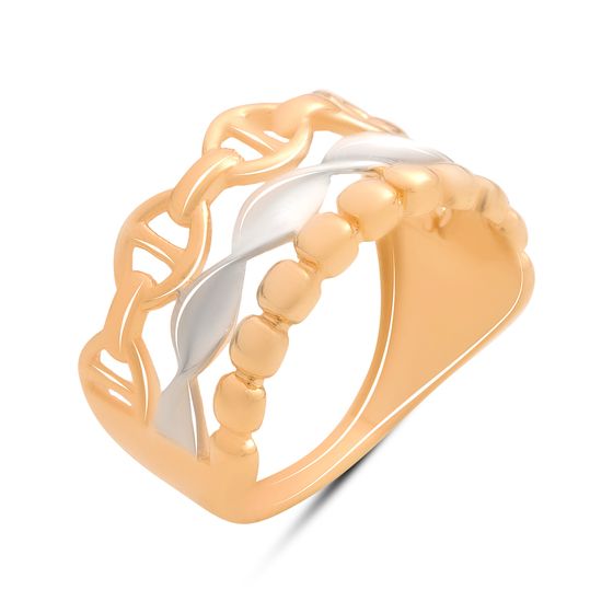 Gold ring without stones
