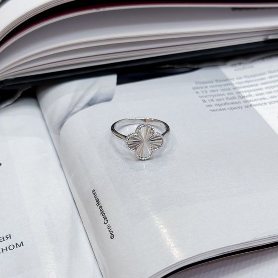 Silver ring without stones