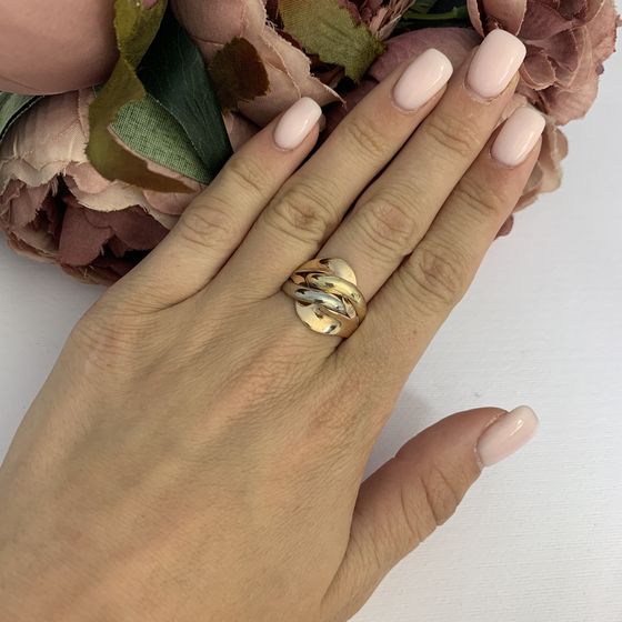 Золотое кольцо без камней