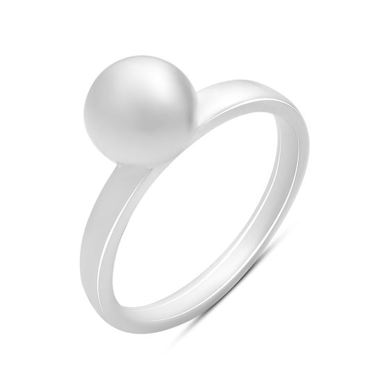 Silver ring without stones