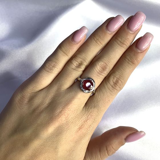 Серебряное кольцо с рубином 2.533ct