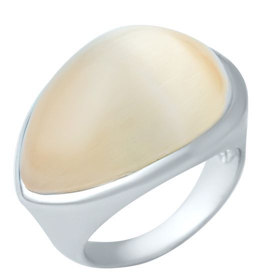 Срібна каблучка з котячим оком 16.65ct