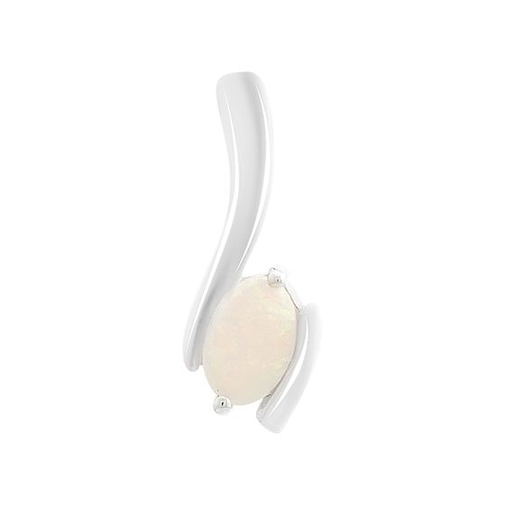 Серебряная подвеска с опалом 0.167ct