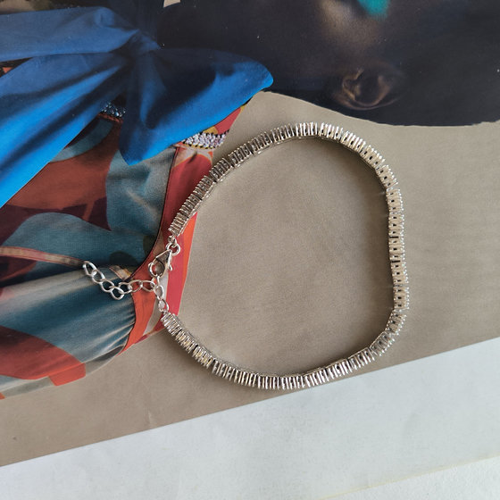 Silver bracelet with agate 3.918ct