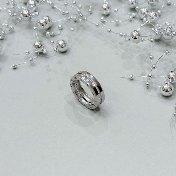 Silver Ring with Fianites