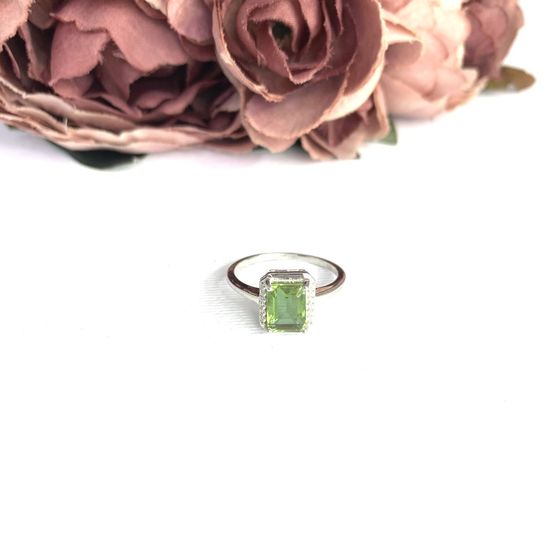 Срібна каблучка з султанітом 1.916ct