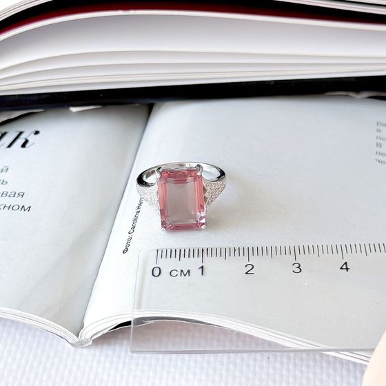 Серебряное кольцо с султанитом 7.651ct