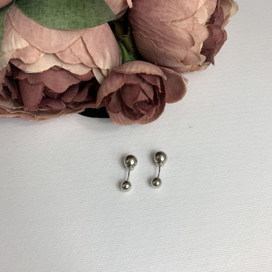 Срібні сережки без каменів