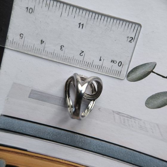 Silver Ring with Fianites