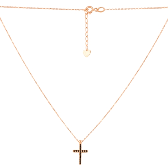 Золотое колье с фианитами 0.32ct