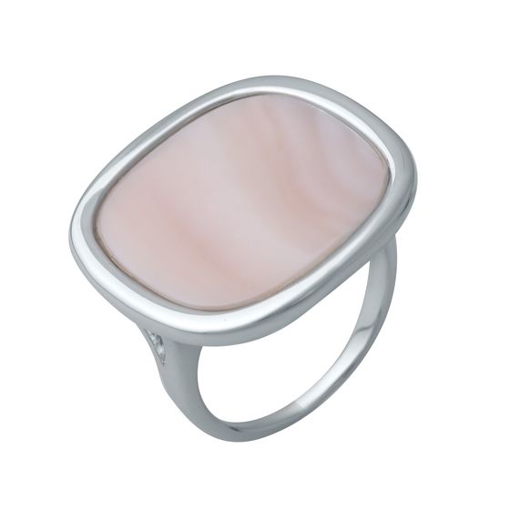 Серебряное кольцо с перламутром 3.4ct