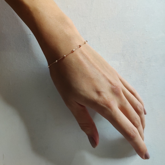 Золотой браслет без камней