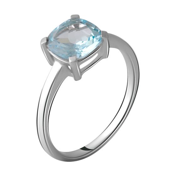 Серебряное кольцо с топазом 2.363ct