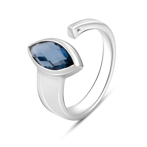 Серебряное кольцо с танзанитом nano 1.535ct