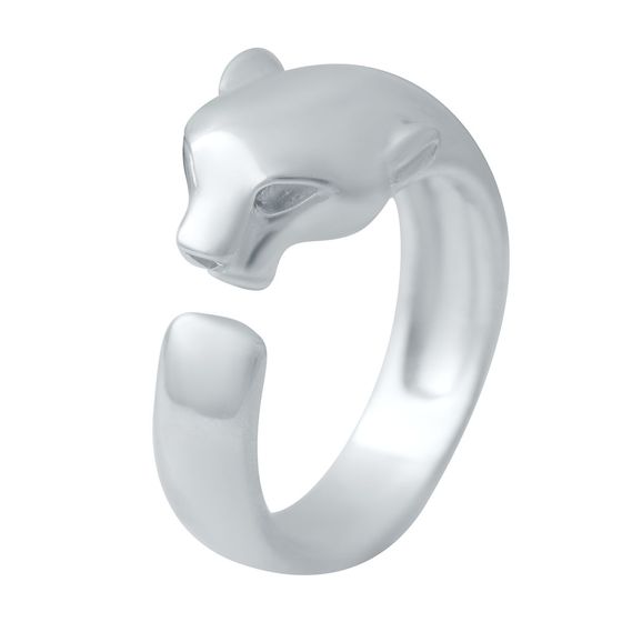 Silver ring without stones