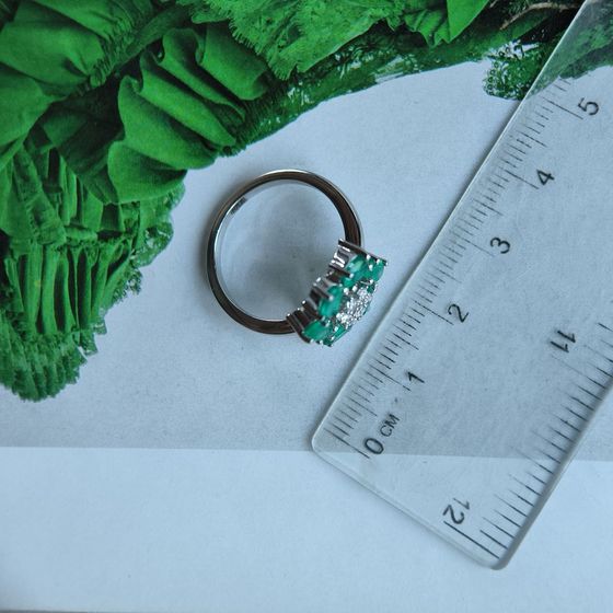 Срібна каблучка з агатом 0.713ct