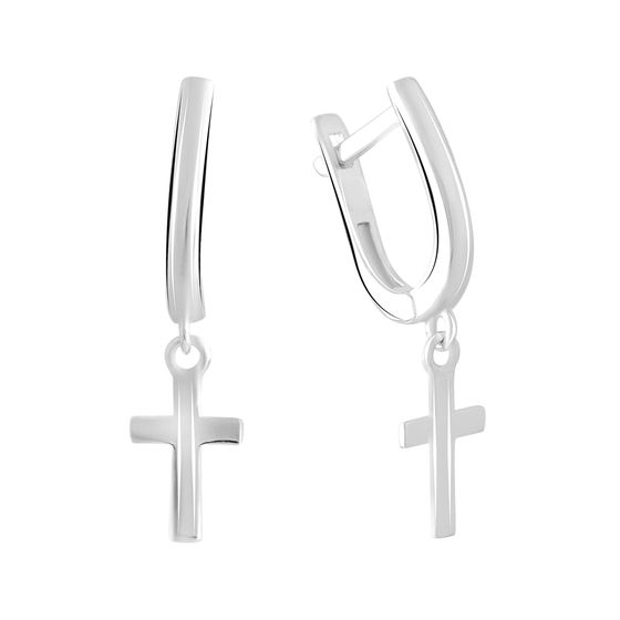 Gold earrings without stones